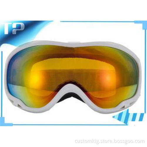 Snowboarding Reflective Hud Anti Fog Ladies Ski Goggles Nyl